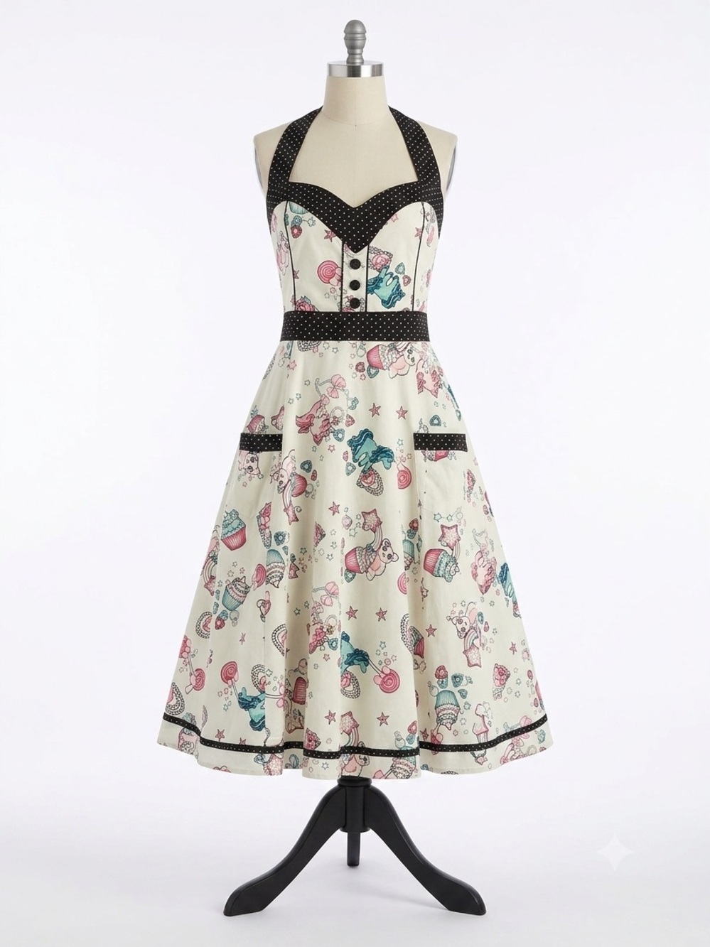Rockabilly Retro Hell Bunny Super Sweet Dress XL